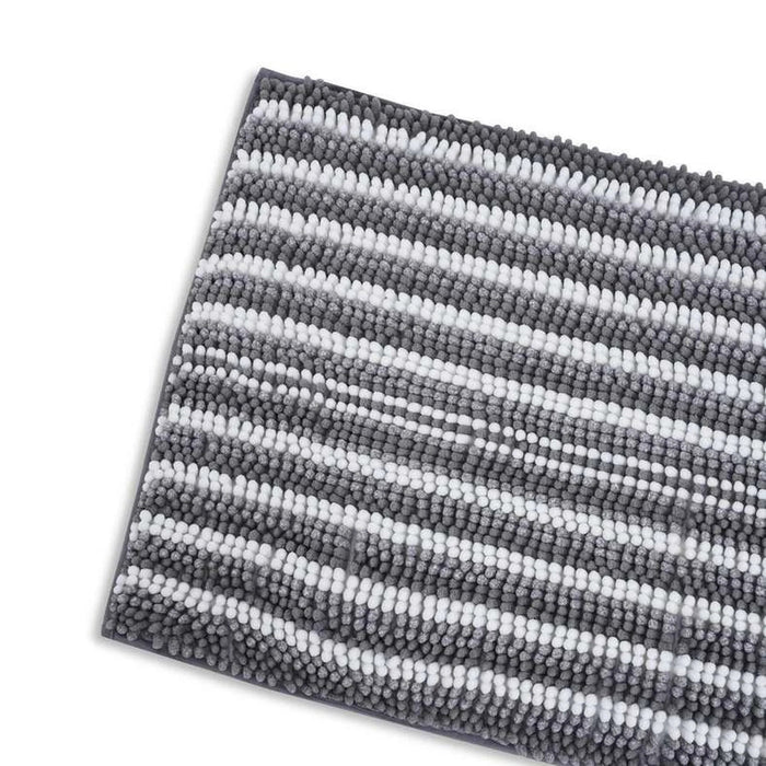 Cathy Chenille Bathmat 50X80Cm - Grey Pan Home
