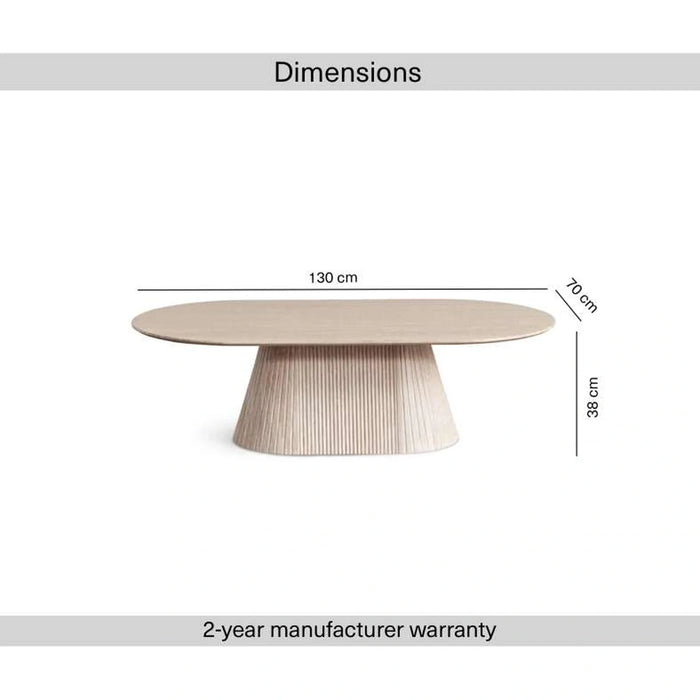 Cattelan Coffee Table Marble - Beige