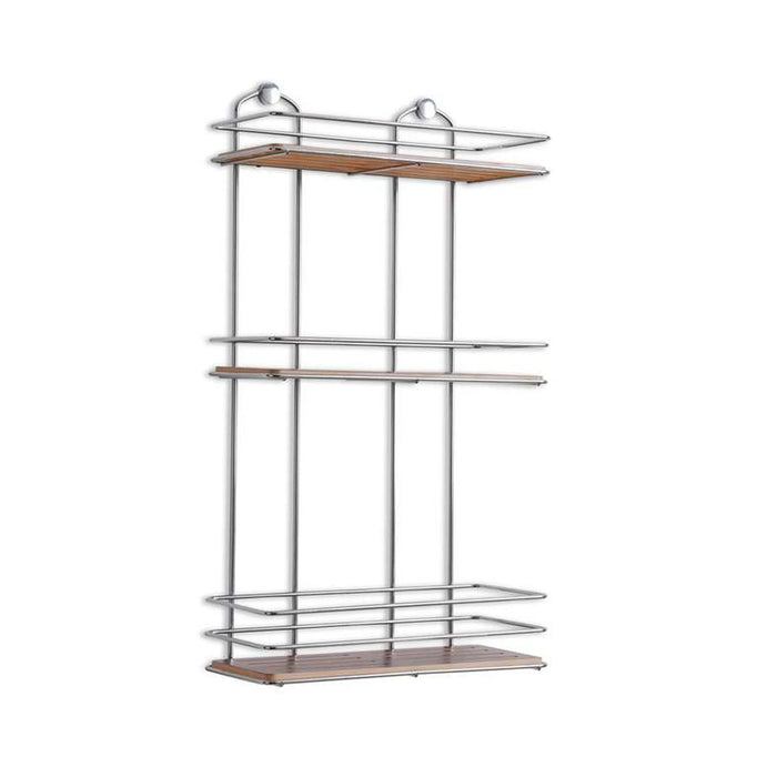 Cavyn 3-Tier Shower Caddy 30X12X50Cm - Chrome Pan Home