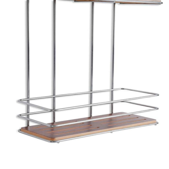 Cavyn 3-Tier Shower Caddy 30X12X50Cm - Chrome Pan Home
