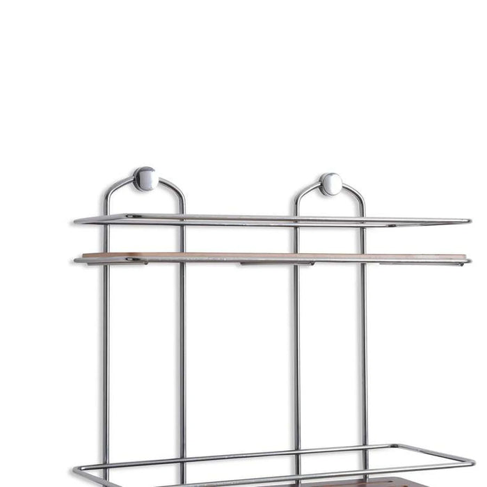 Cavyn 3-Tier Shower Caddy 30X12X50Cm - Chrome Pan Home