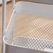 Cazo 3-Tier Kitchen Trolley - White Pan Home