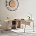 Cedare Office Desk Left Or Right Side Return - Nautral Pan Home