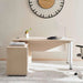 Cedare Office Desk Left Or Right Side Return - Nautral Pan Home