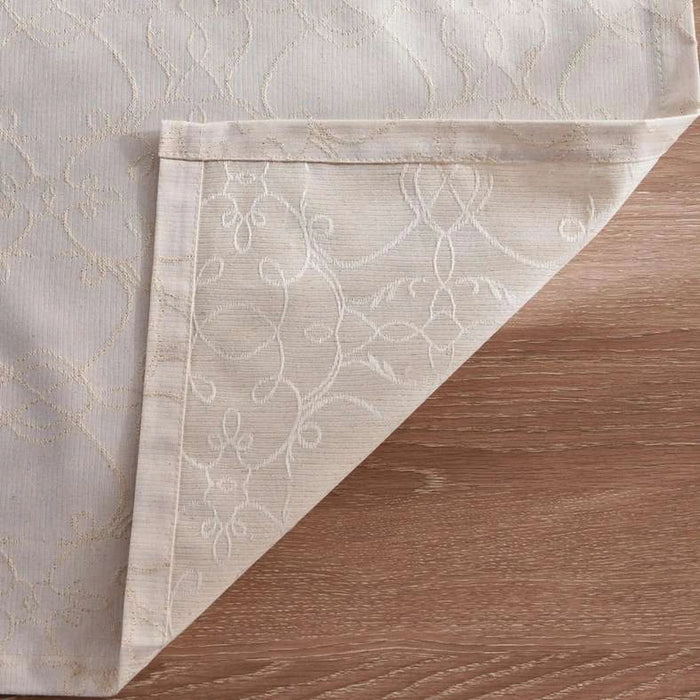 Celebration Belfast Jacquard 4 Piece Placemat Set 33X48Cm - Silver