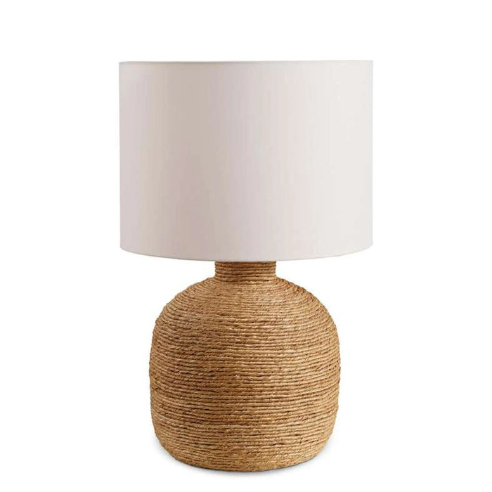 Cerah E27 Abaca Table Lamp Dia 35X53Cm - Natural