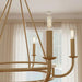 Cerrona 8-Light E14 Fancy Chandelier 71X64Cm - Aged Brass Pan Home