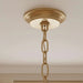 Cerrona 8-Light E14 Fancy Chandelier 71X64Cm - Aged Brass Pan Home