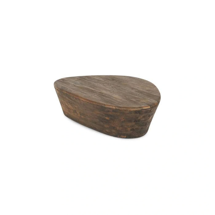 Chadwick Coffee Table Large Solid Wood - Brown Pan Home