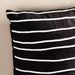 Chamberlane Textured Down Alternative Filled Cushion 50X50Cm - Black Pan Home