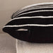 Chamberlane Textured Down Alternative Filled Cushion 50X50Cm - Black Pan Home