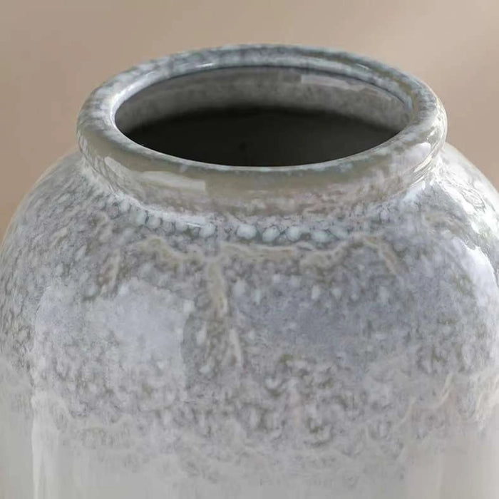 Chandler Two Tone Ceramic Vase 16.5X16.5X27Cm - Grey