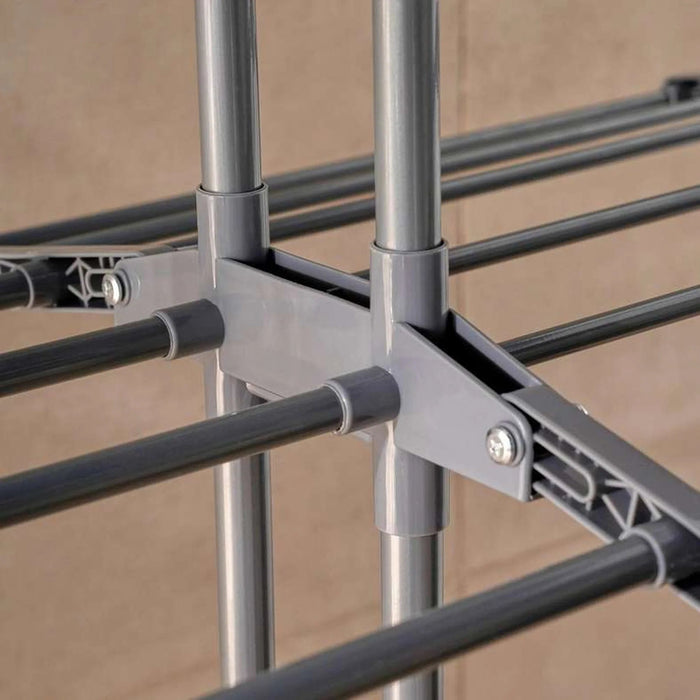 Chappell Extendable Metal Cloth Dryer With 37 M Drying Space 83-150X64X176Cm - Grey Pan Home