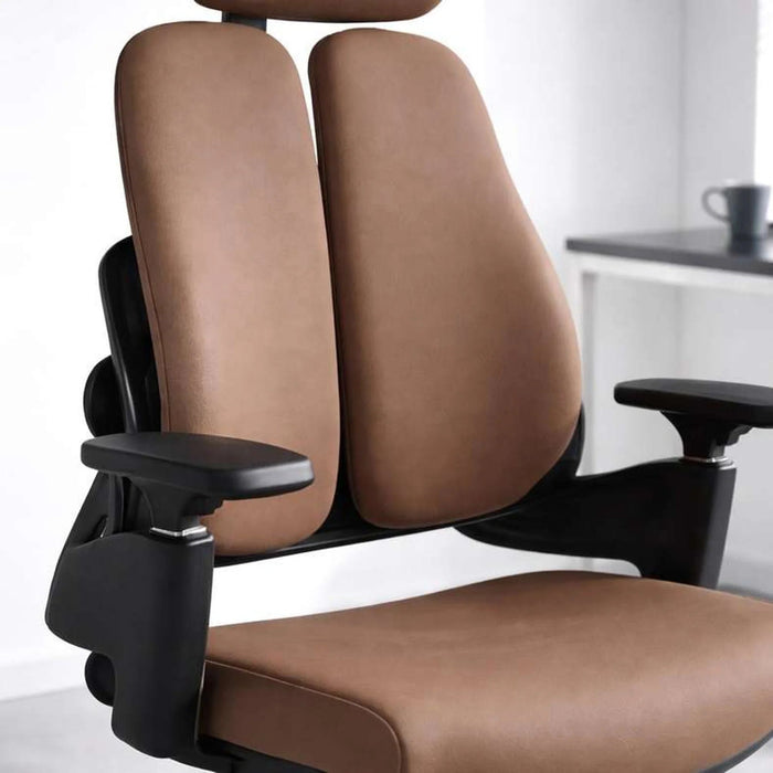 Charley Office High Back Chair - Brown Pan Home