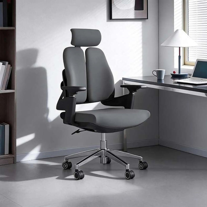 Charley Office High Back Chair - Dark Grey Pan Home