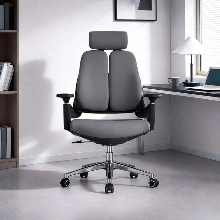 Charley Office High Back Chair - Dark Grey Pan Home