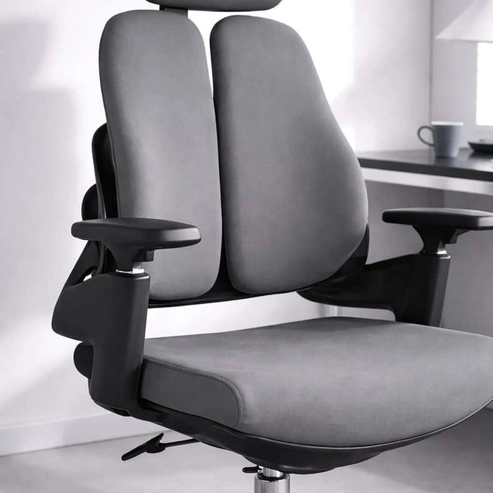 Charley Office High Back Chair - Dark Grey Pan Home