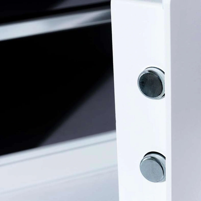 Charlotte Fingerprint Electronic Safe 35X35X25Cm - White