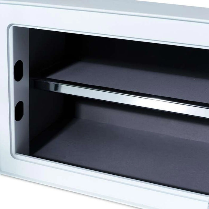 Charlotte Fingerprint Electronic Safe 35X35X25Cm - White