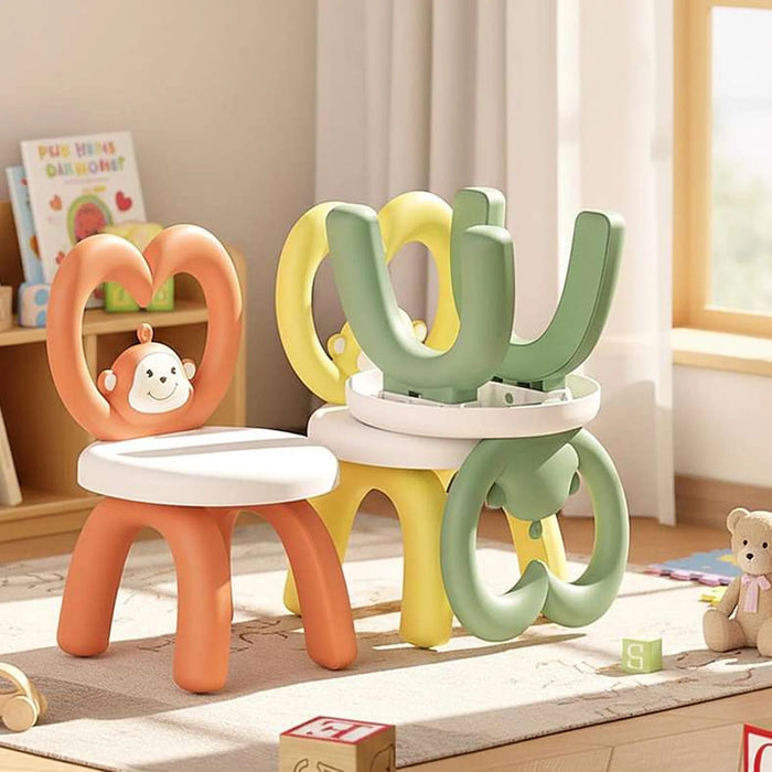 Cheeky Monkey Stool 30X30X49Cm - Assorted