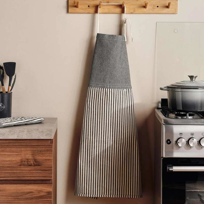 Chefzone Cotton Apron 70X90Cm - Black