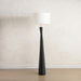 Chellsy e27 polyresin floor lamp 61x61x185.5cm - black Pan Home