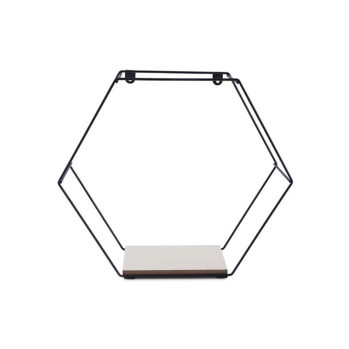 Chelsea 2-Piece Decorative Wall Shelf - Black