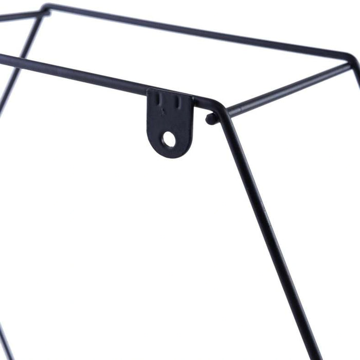 Chelsea 2-Piece Decorative Wall Shelf - Black
