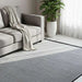 Chennile Lux Flat Woven Rug 160X230Cm - Black Pan Home