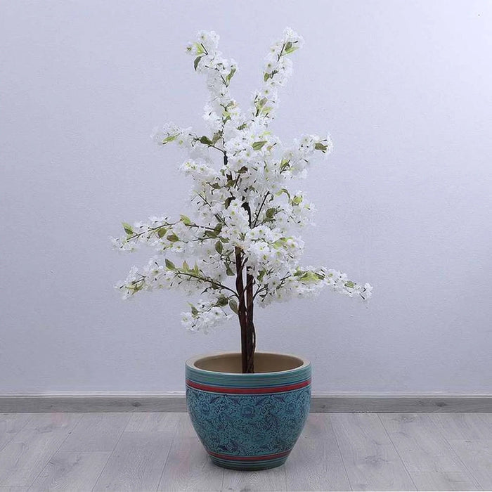 Cherry Blossom Tree White H150Cm Pan Home