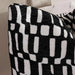 Chesed Chenile Jarquard Filled Cushion 45X45Cm - Black Pan Home