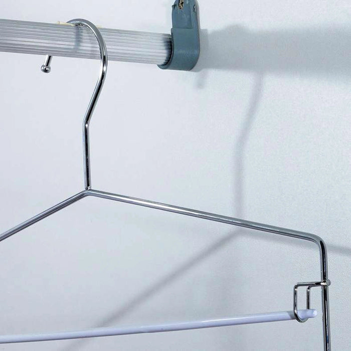 Chester 4-Layer Swing Pants Hanger With Pvc Coating - White Pan Home