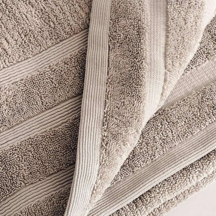 Chicago Textured 650 Gsm Bath Sheet 90X150 Cm-Frost Grey
