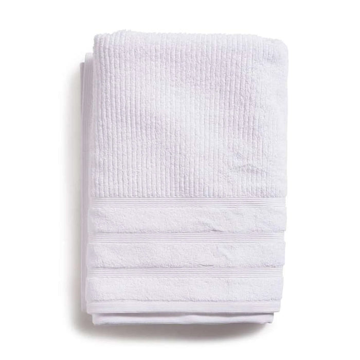 Chicago Textured 650 Gsm Bath Towel 70X140 Cm-White