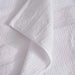 Chicago Textured 650 Gsm Hand Towel -White Pan Home