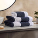 Chicago Textured Stripe 650 Gsm Hand Towel -Ocean Pan Home