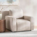 Chillthrone Single  Seater Sofa - Beige Pan Home