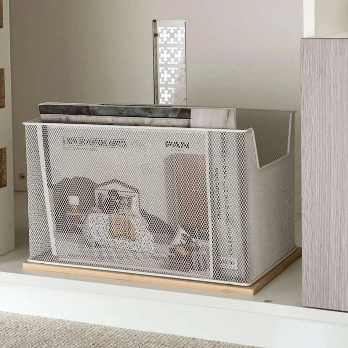Chimira Office Desk With Side Cabinet Melamine - White