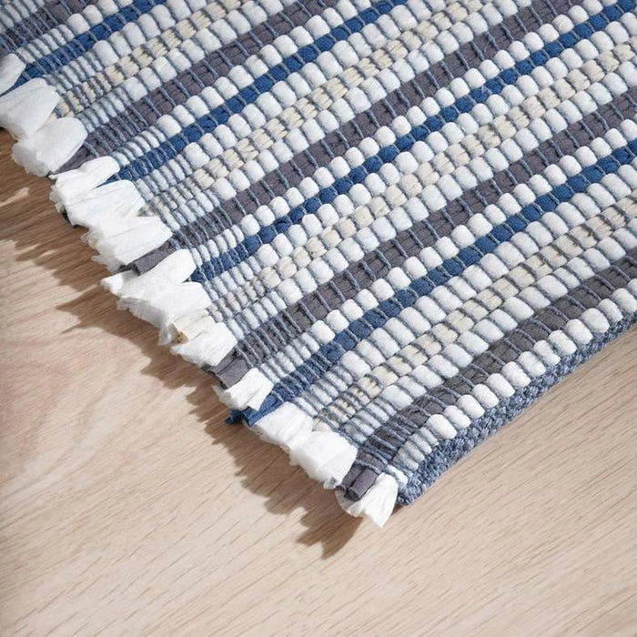 Chindi Stripe Dhurrie 60X100Cm - Assorted Pan Home