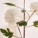 Chrysanthemum Artificial Stem Flowers H95Cm - White Pan Home