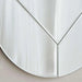 Chuck Wall Mirror Dia 55Cm - Silver Pan Home