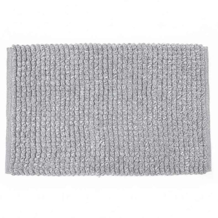 Chunky Blend Microfiber Bathmat 60X90Cm - Grey Pan Home