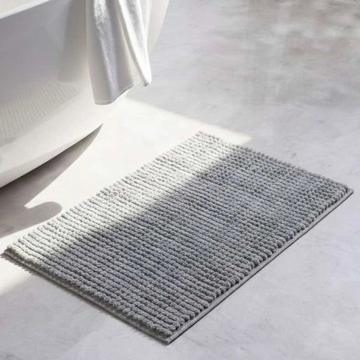 Chunky Blend Microfiber Bathmat 70X120Cm - Grey Pan Home