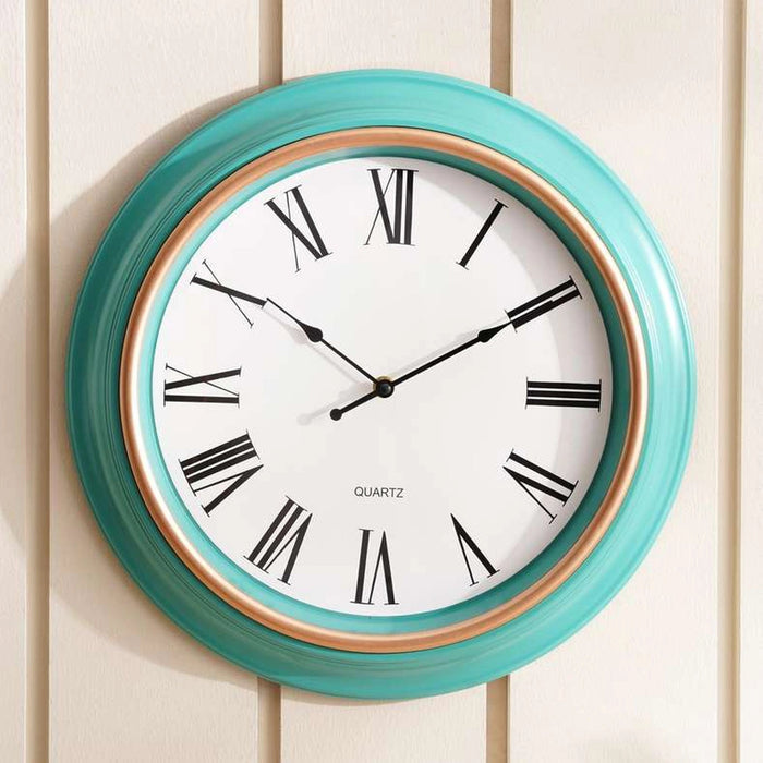 Cielo Wall Clock Dia 40Cm - Blue Green Pan Home