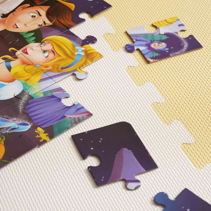 Cinderella 30-Piece Puzzle And Story Book Pan Home