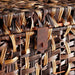 Cinta  Metal And Plastic Rattan Trunk 79X48X43Cm - Brown Pan Home