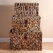 Cinta  Metal And Plastic Rattan Trunk 79X48X43Cm - Brown Pan Home
