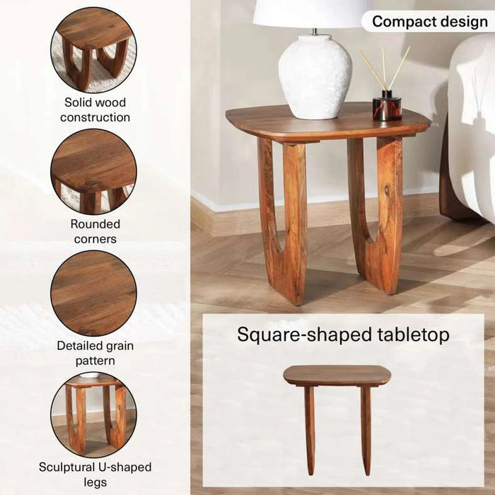 Clairemont End Table Wood - Brown