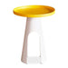 Clancy End Table Metal Large Pan Home