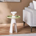 Clancy End Table Metal Pan Home